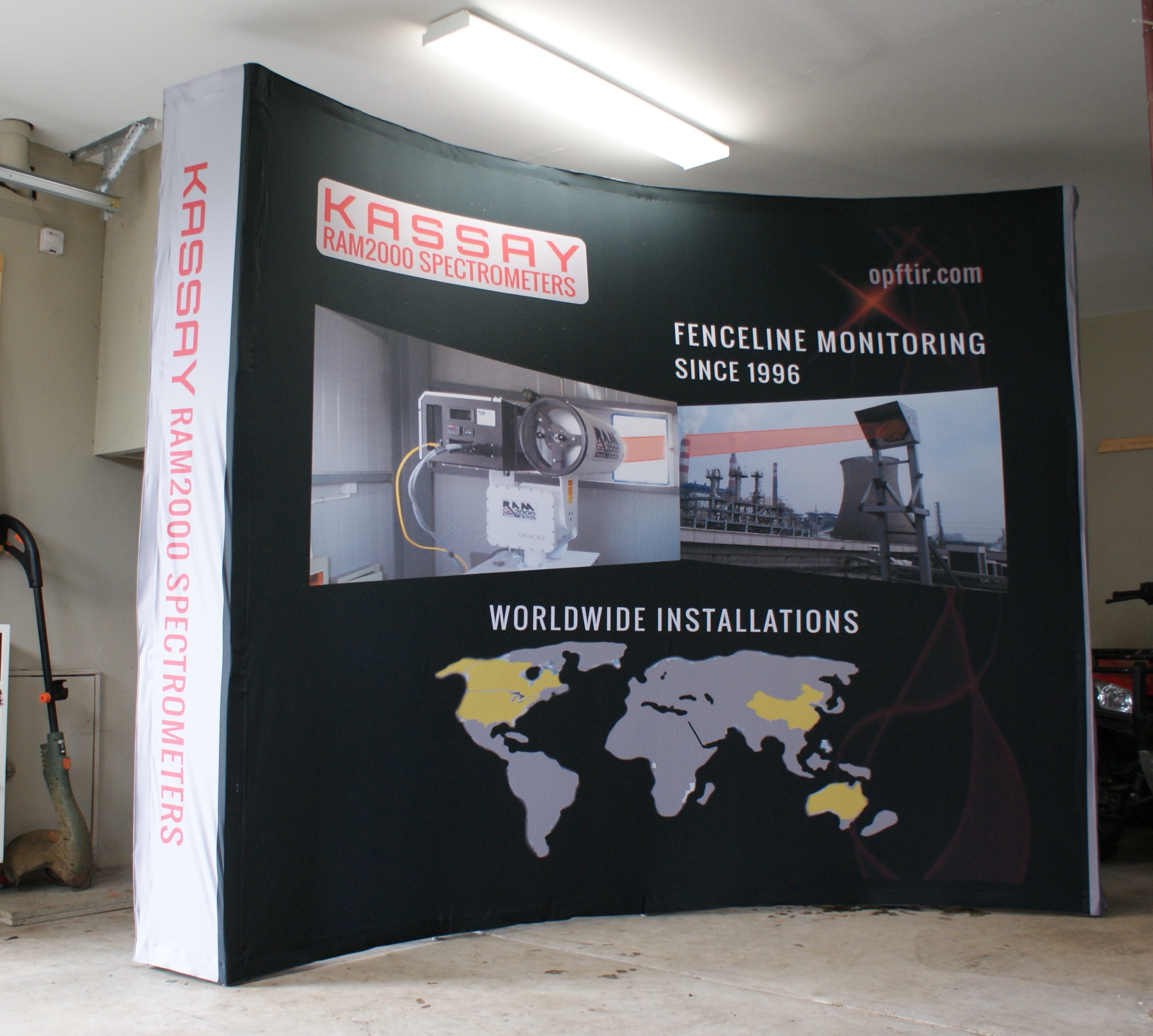 kassay ram2000 curved 8x10 banner
